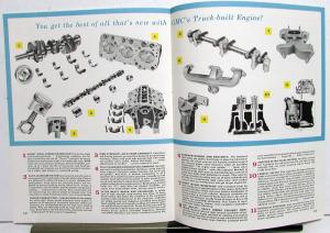 1960 GMC BW5500 LW5500 Tandem Axle Trucks Tractors Sales Brochure Original