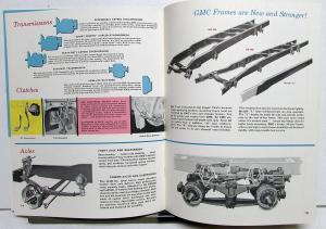 1960 GMC BW5500 LW5500 Tandem Axle Trucks Tractors Sales Brochure Original