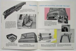 1960 GMC Trucks Tractors BW7000 LW7000 Tandem Axle Sales Brochure Original