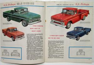 1962 GMC Pickup Trucks Sales Brochure