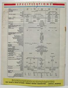 1962 GMC Pickup Trucks Sales Brochure