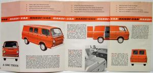 1963 GMC Trucks Handi-Van Sales Folder