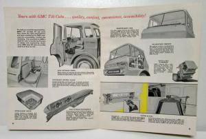 1964 GMC Trucks 4000 & H5000 Series Toro-Flow Diesel Models Sales Brochure Orig