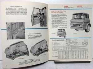 1964 GMC 3500 B3500 4000 B4000 L4000 H4000 BH4000 LH4000 Trucks Sales Brochure