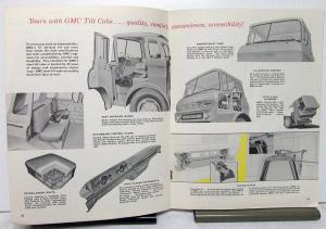 1964 GMC 3500 B3500 4000 B4000 L4000 H4000 BH4000 LH4000 Trucks Sales Brochure