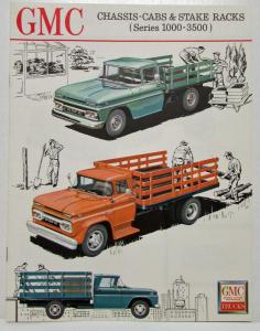 1964 GMC 5000 B5000 L5000 H5000 BH5000 LH5000 Trucks and Tractors Sales Brochure