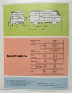 1966 GMC Trucks Handi-Van and Handi-Bus Sales Brochure