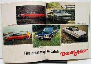 1968 Dodge Dealer Boys Brochure Handout Joe Garagiola World Series Scorebook