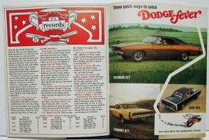 1968 Dodge Dealer Boys Brochure Handout Joe Garagiola World Series Scorebook