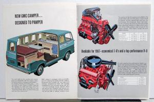 1967 GMC Trucks Handi-Van and Handi-Bus Models Sales Brochure Original