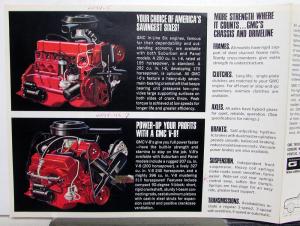 1968 GMC Trucks Suburban Panel Models 1500 2500 Sales Brochure Folder Original