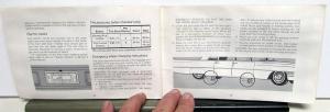 1963 Cadillac Models 60 Deville Eldorado 62 75 Owners Manual Care & Operation