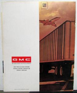 1969 GMC Astro 95 Truck Sales Brochure Original