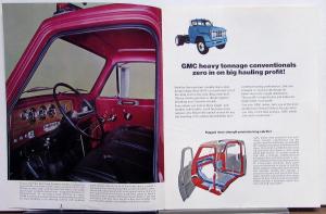 1970 GMC Conventional Models Series 7500-9500 Truck Sales Brochure Original