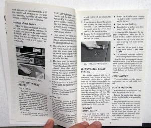 1983 Cadillac Seville Owners Operator Manual Original