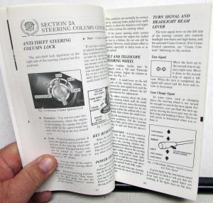 1983 Cadillac Seville Owners Operator Manual Original