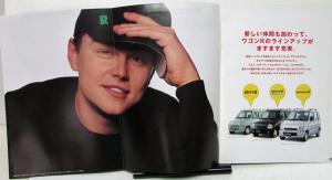 1998 Suzuki Wagon R Japanese Sales Brochure Original With Leonardo DiCaprio