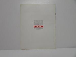 1970 GMC Steel Tilt Models 5500 7500 Trucks Sales Brochure Original