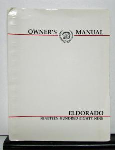 1989 Cadillac Eldorado Manual