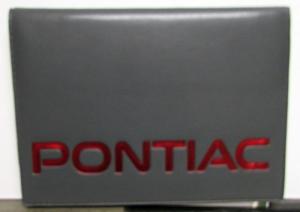 1991 Pontiac Bonneville Operator Owners Manual Original W/Case