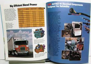 1976 GMC Astro 95 Truck Tilt Cab Sales Brochure Original