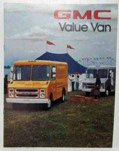 1978 GMC Value Van P1500 2500 3500 4500 Truck Sales Brochure Original