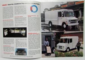 1978 GMC Value Van P1500 2500 3500 4500 Truck Sales Brochure Original