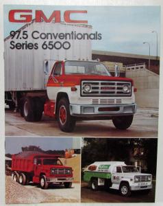 1978 GMC 97.5 Conventionals Series 6500 Sales Brochure Original