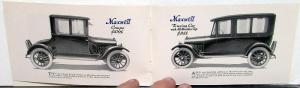 1918 Maxwell Mini Sales Brochure Illustrations Features Prices 7 Models Original