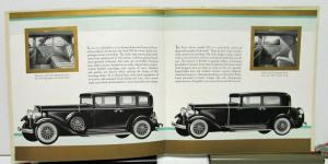 1932 Nash Dealer Sales Brochure 980 Series Twin Ignition Straight Eight Original