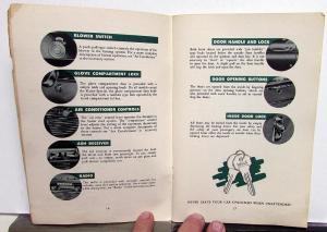 1949 Kaiser Frazer Vagabond Virginian Owners Manual Original