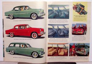 1954 Studebaker Champion Commander Land Cruiser Sales Brochure Color Original