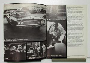 1970 Chevrolet Biscayne Taxi Sales Brochure