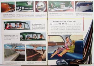 1951 DeSoto Sedan Coupe Carry All Convertible Sportsman Wagon Sales Brochure