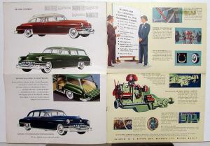 1951 DeSoto Sedan Coupe Carry All Convertible Sportsman Wagon Sales Brochure