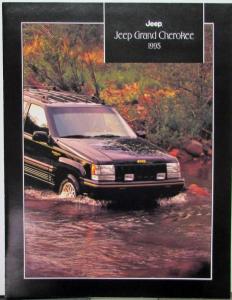 1995 Jeep Grand Cherokee Orvis Edition CANADIAN Color Sales Folder Original