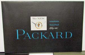 1956 Packard Patrician 400 Caribbean Sales Brochure FOLDER Poster Original