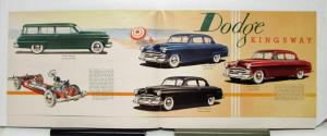 1954 Dodge Kingsway Sales Folder & Specifications