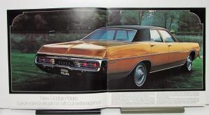 1971 Dodge Polara Monoco Station Wagons Sales Brochure & Specifications