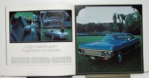 1971 Dodge Polara Monoco Station Wagons Sales Brochure & Specifications