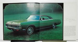 1971 Dodge Polara Monoco Station Wagons Sales Brochure & Specifications