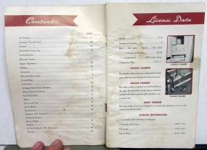 1951 DeSoto Owners Manual Care & Operation Instructions Maintenance Original