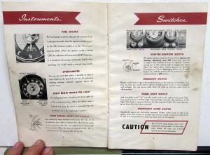 1951 DeSoto Owners Manual Care & Operation Instructions Maintenance Original