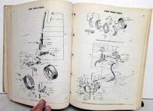 1959 Ford Truck Parts Catalog Manual F 100 250 350 Pickup Diesel HD Tilt Cab