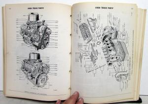 1959 Ford Truck Parts Catalog Manual F 100 250 350 Pickup Diesel HD Tilt Cab