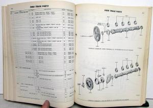 1959 Ford Truck Parts Catalog Manual F 100 250 350 Pickup Diesel HD Tilt Cab