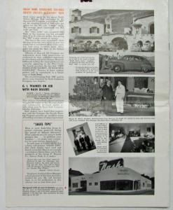 1947 Nash News Vol 11 No 1 Jan Issue Original Dealer Mtgs Serv News Mr. Mason