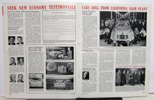 1949 Nash News Vol 13 No 1 Jan Issue Zone Manager Rambler El Segundo Plant Serv