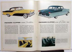 1955 Packard Clipper Patrician 400 Caribbean Constellation Panama Sales Brochure