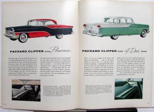 1955 Packard Clipper Patrician 400 Caribbean Constellation Panama Sales Brochure